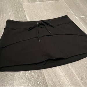 ❤️2/$30 90s black mini skirt/skort